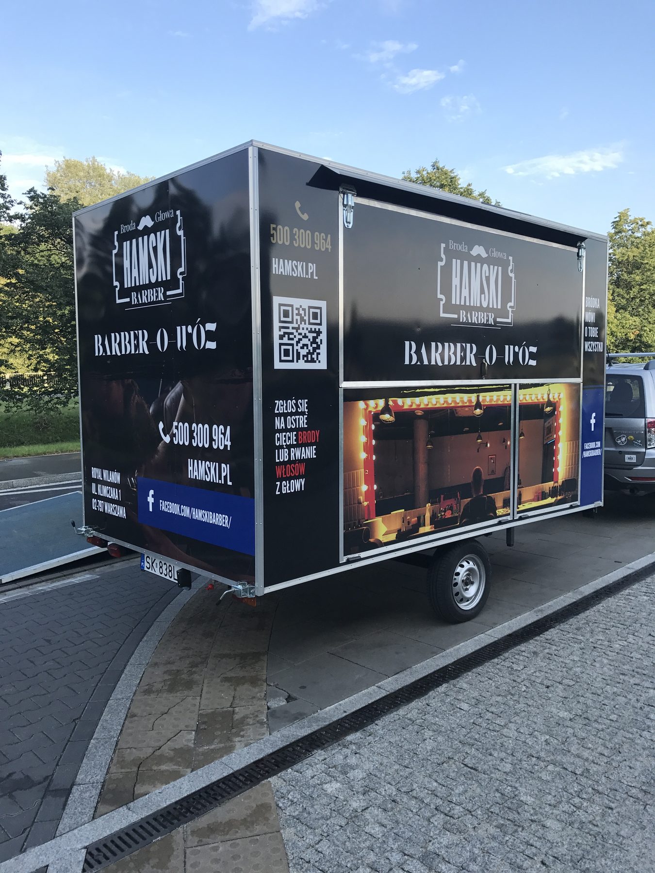 Barberowóz — mobilne stanowisko Hamski Barber